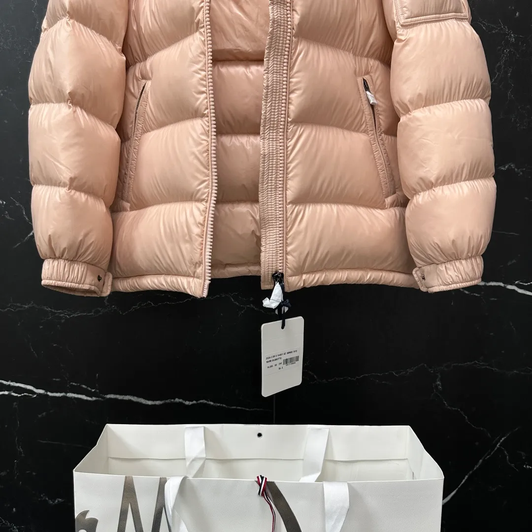 Moncler 【Original 】 Authentic 𝗠𝗼𝗻𝗰𝗹𝗲𝗿｜ 𝗠𝗮𝗶𝗿𝗲 Classic #07S# 𝗦𝗶𝘇𝗲：#𝟬 #𝟭 #𝟮 #𝟯 ：Black 、 White、Pink
